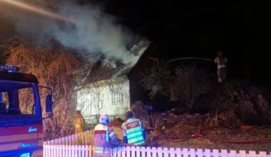 Brann, Høyanger | Bustad vart overtent i Høyanger. Har no kontroll på brannen