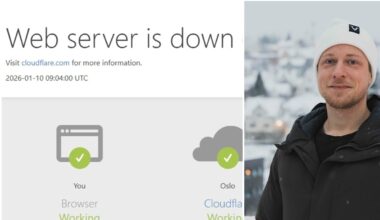 – De sa at dette ikke kom til å skje, så det er jo veldig dumt