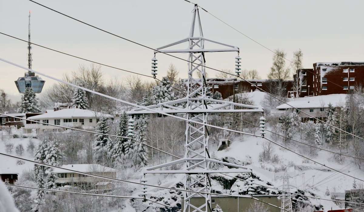 Lørdag går strømprisen rett til værs i Midt-Norge