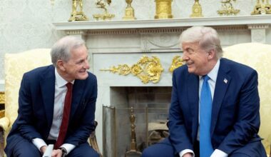 – Jeg stoler på at USAs president.