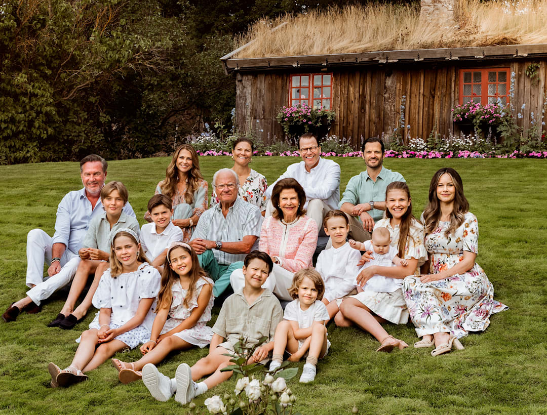 Svenskekongen samlet alle på nyttårshilsen