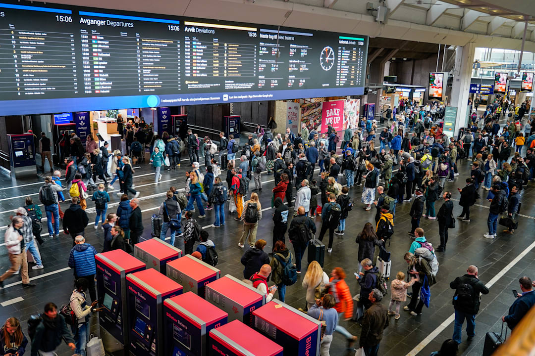 Færre forsinkede tog i 2025