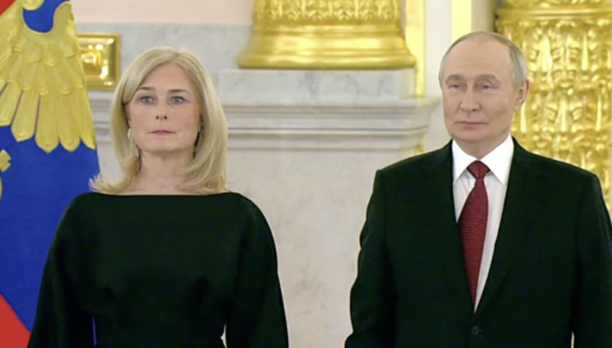 Heidi Olufsen fra Fauske hilste på Vladimir Putin
