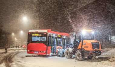 Bildet er fra fjorårets januar, nærmere bestemt den 7. Da var det snøkaos i Oslo.