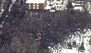 ICE-protester i Minneapolis: Tusenvis har møtt opp