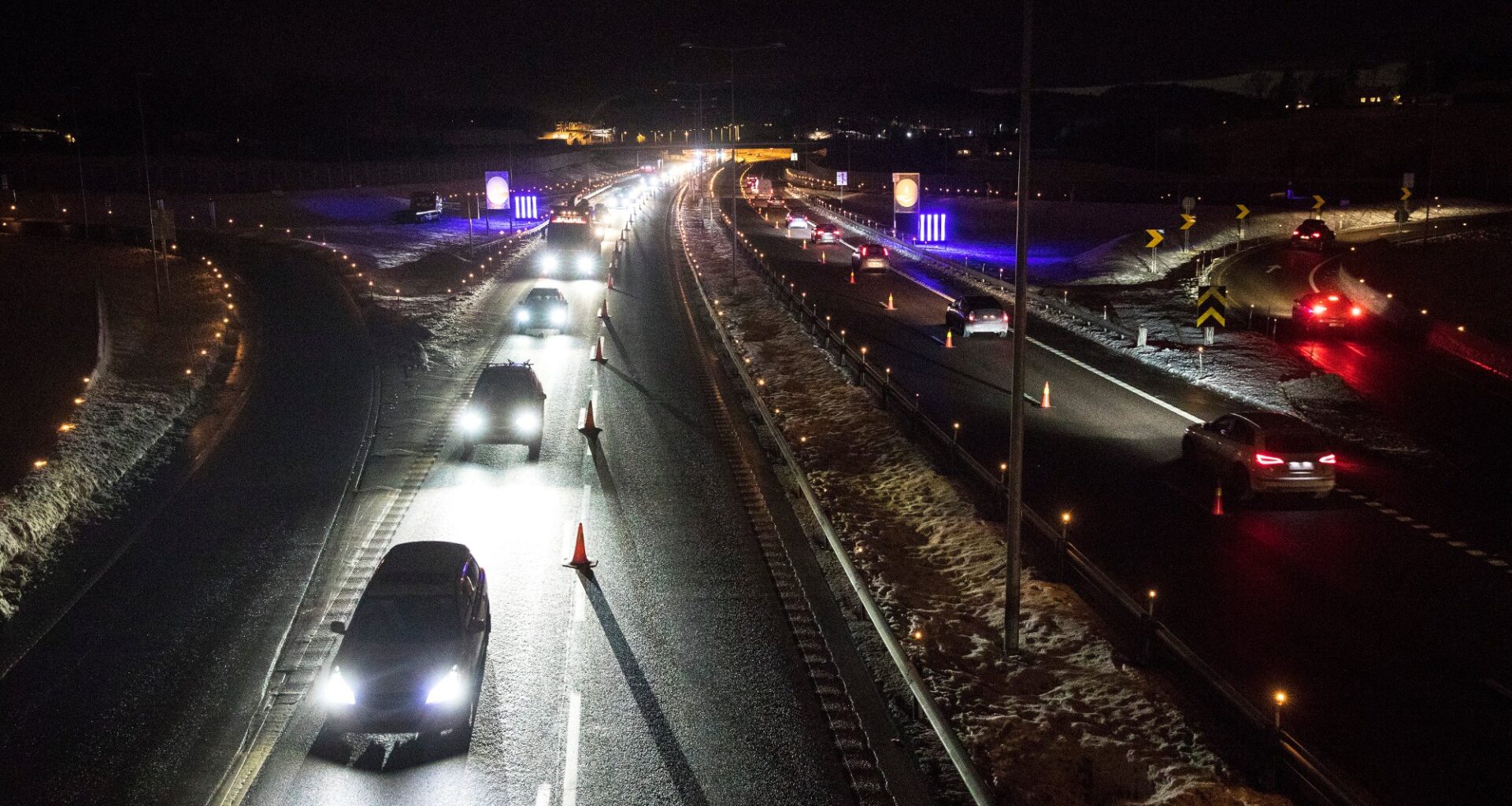 Trafikk, Trygg Trafikk | Søndag mørklegges E18