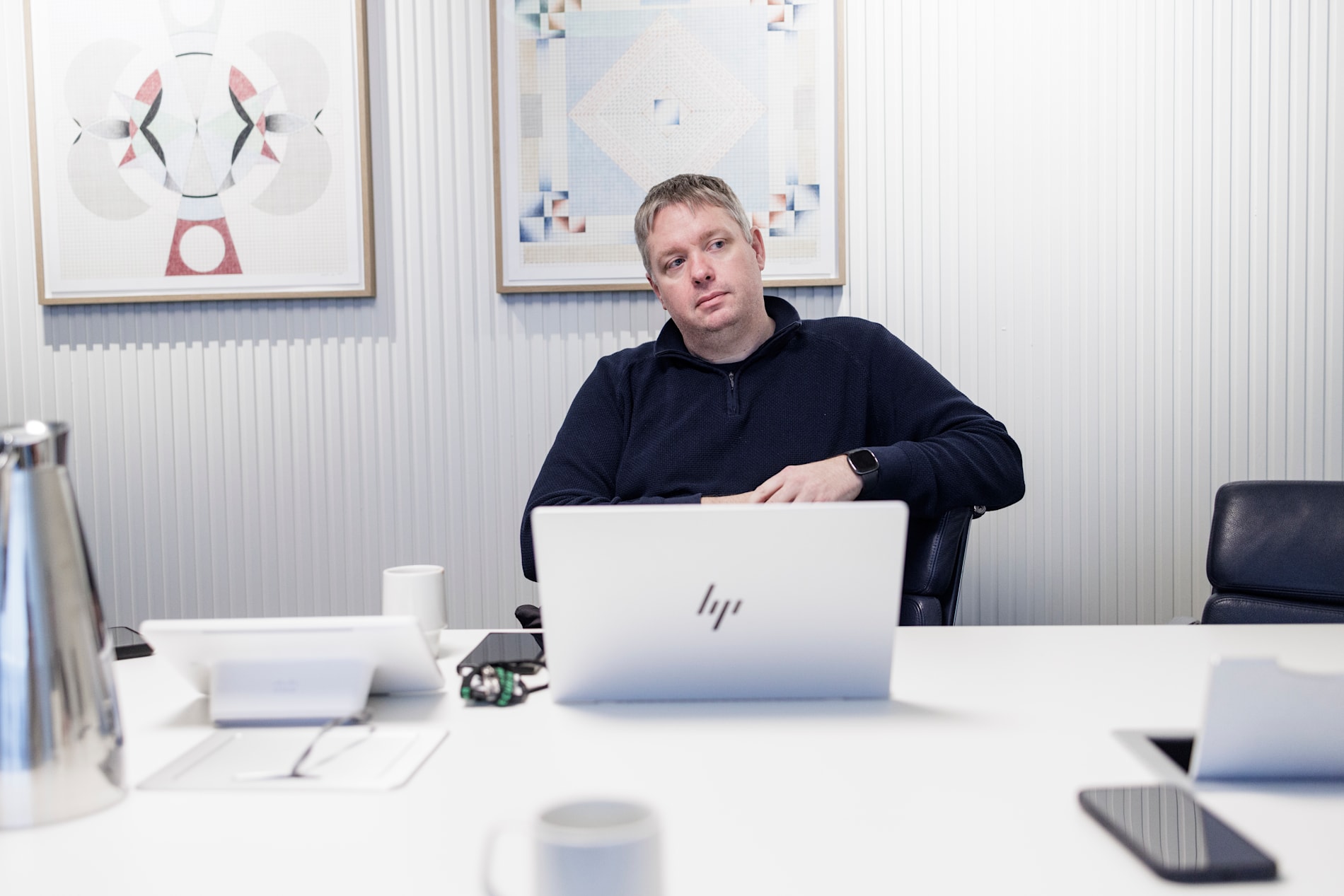 DNBs sikkerhetsdirektør Anders Hardangen.