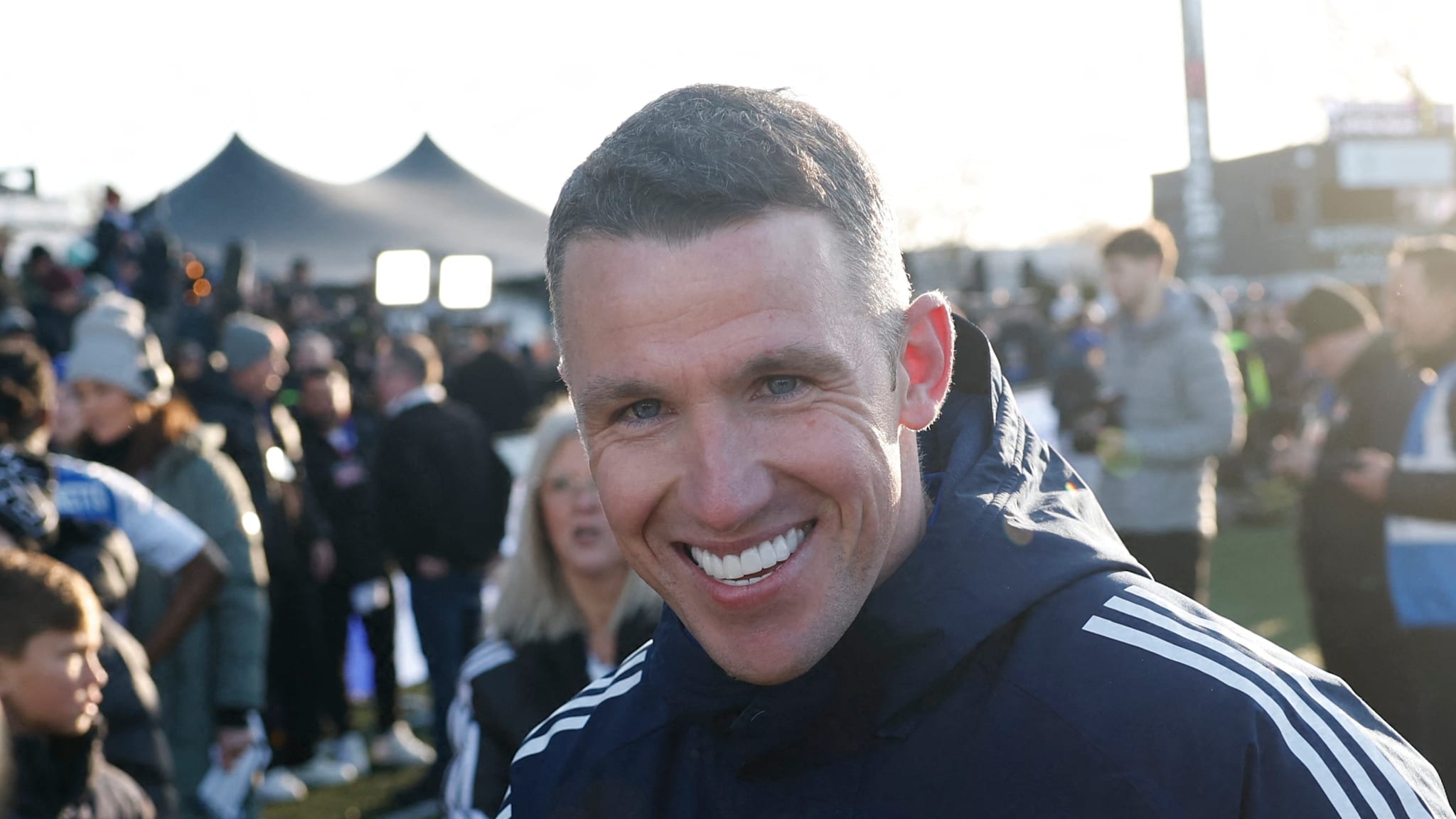 John Rooney etter FA-cup triumfen mot Crystal Palace.