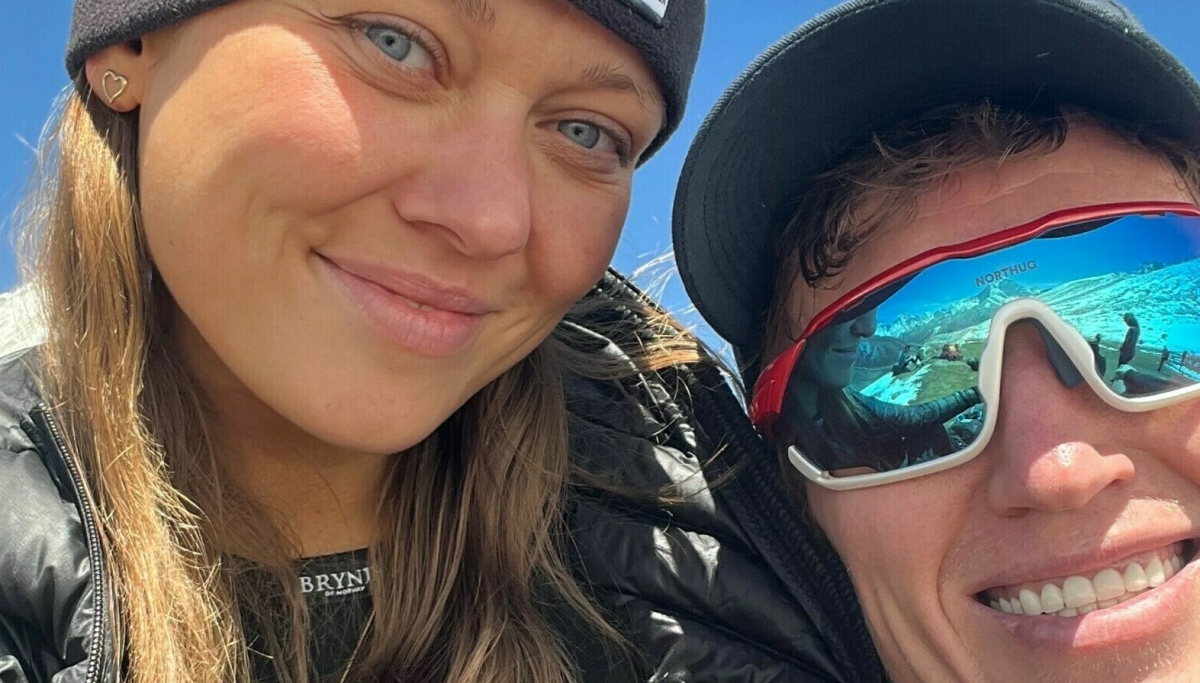 Frank Løke og Helén Oterhals feiret nyttår sammen i Las Vegas