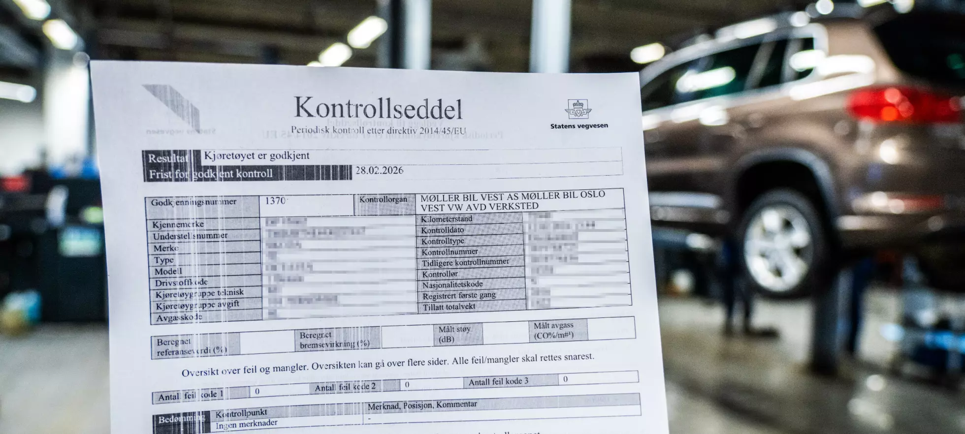 Sjekk tallene: Populære biler feiler ofte i EU-kontroll