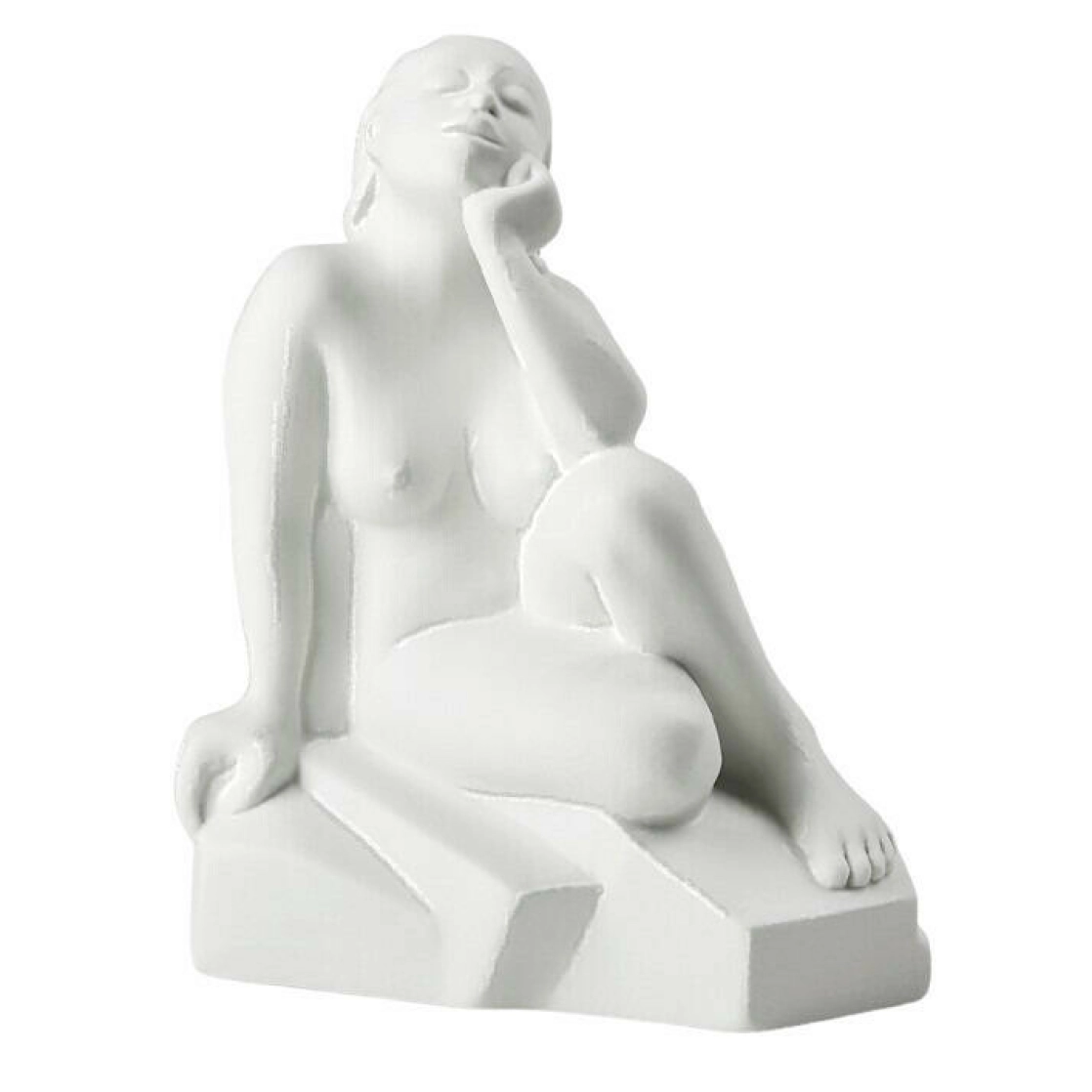 Skulptur
i uglasert
keramikk
(kr 1200,
Kähler).
