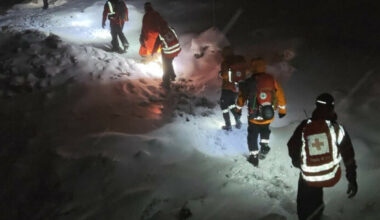 Dramatiske timer: - Veldig dårlig føre