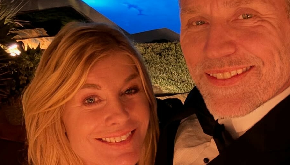 Uventet champagne-tabbe på Pernilla Wahlgrens nyttårsfest i Marbella