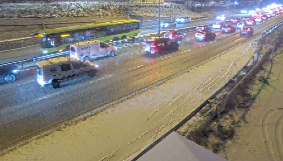 Massse snø på Østlandet tirsdag 6. januar