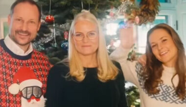 Prinsesse Ingrid Alexandra i hjemmestrikket genser fra Årdal