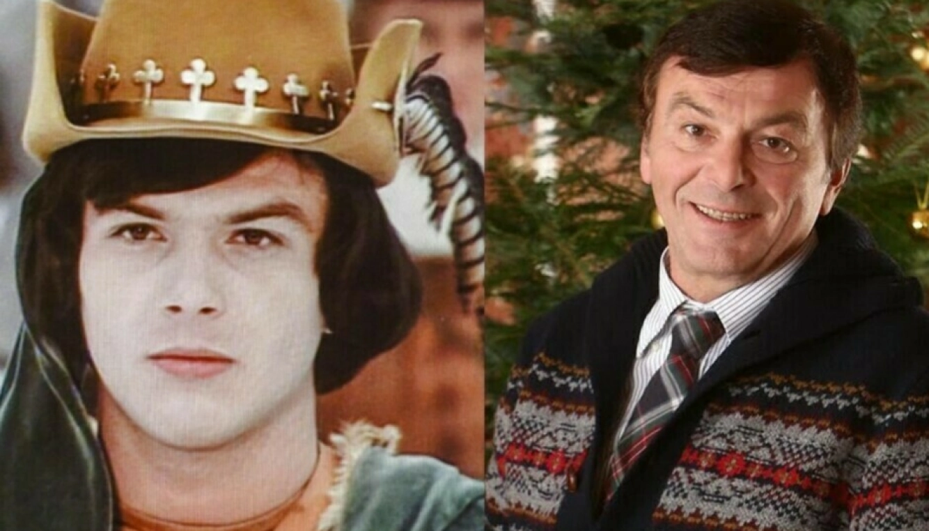 KJEKKASPRINS: 41 år skiller disse bildene av kjekkasprinsen Pavel Travnicek. Foto: Det tsjekkiske filminstitutt / Privat