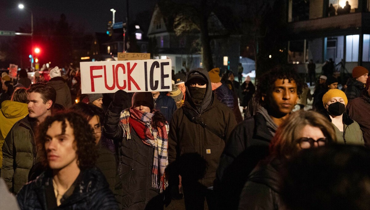 Trump om ICE-drapet: - Helt forferdelig