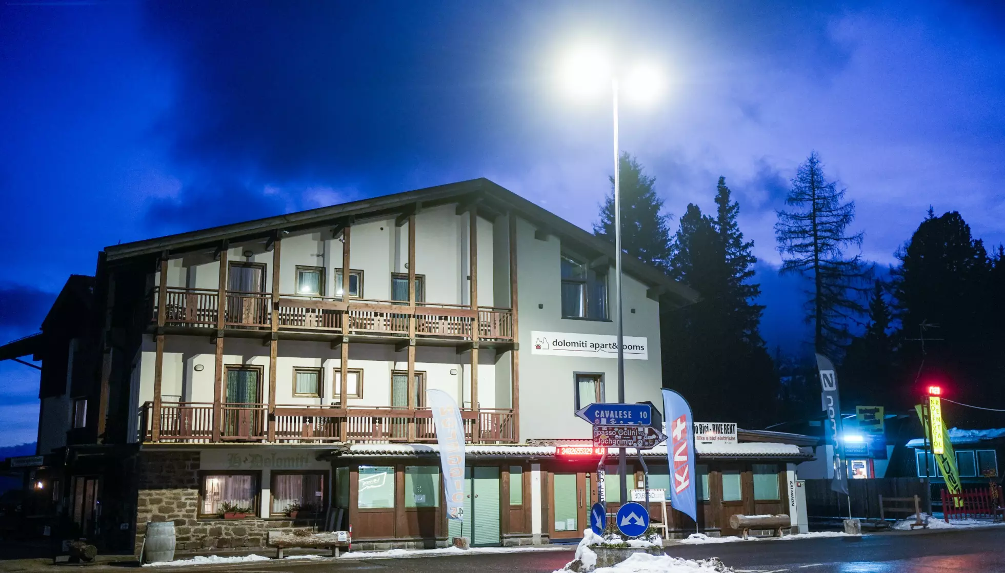 FUNNET HER: Sivert Guttorm Bakken bodde på hotel Dolomiti i Italia. Foto: Terje Pedersen / NTB