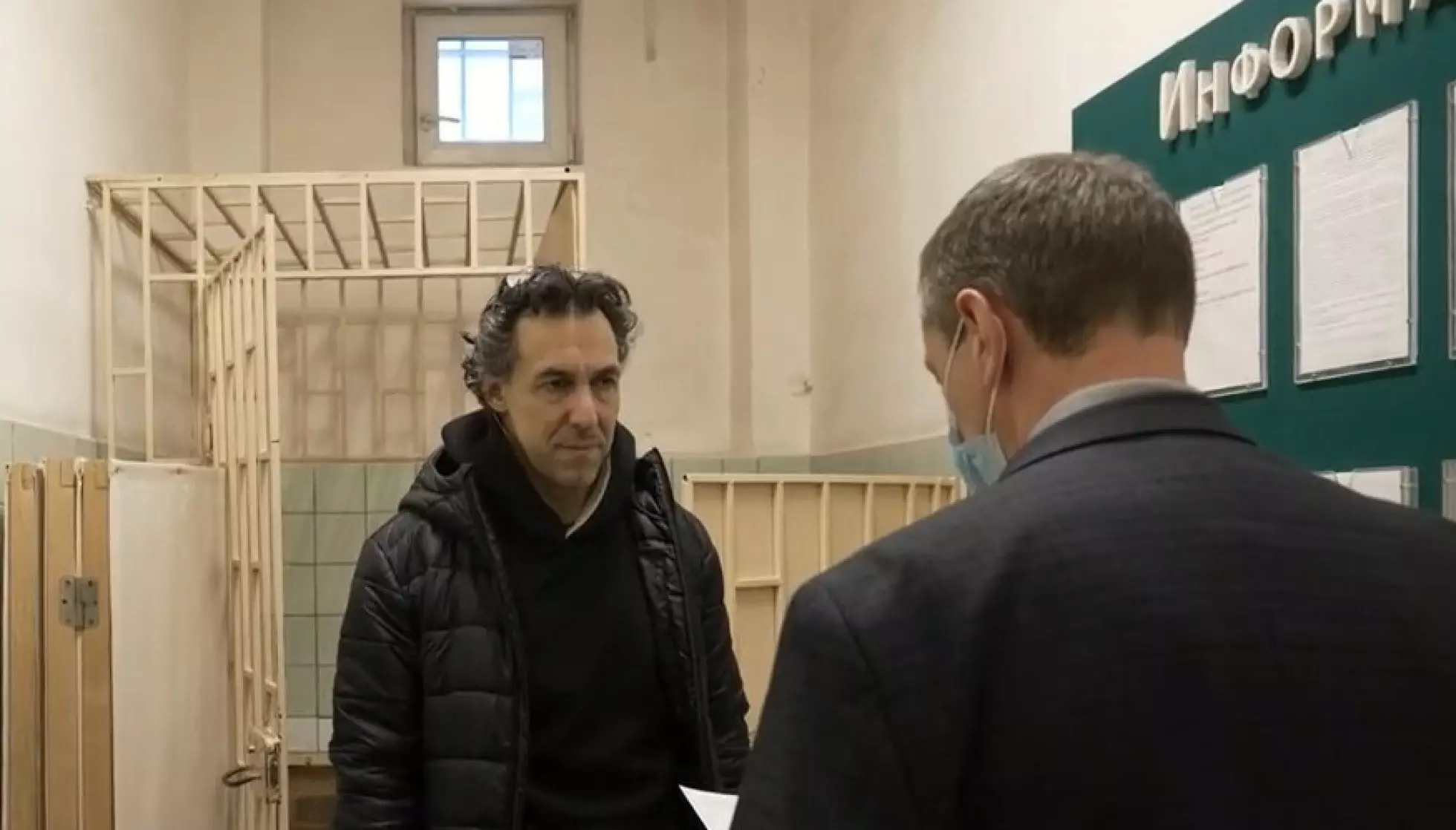 LØSLATT: Den franske statsborgeren Laurent Vinatier er nå løslatt og på vei hjem til Frankrike. Skjermdump: Ria