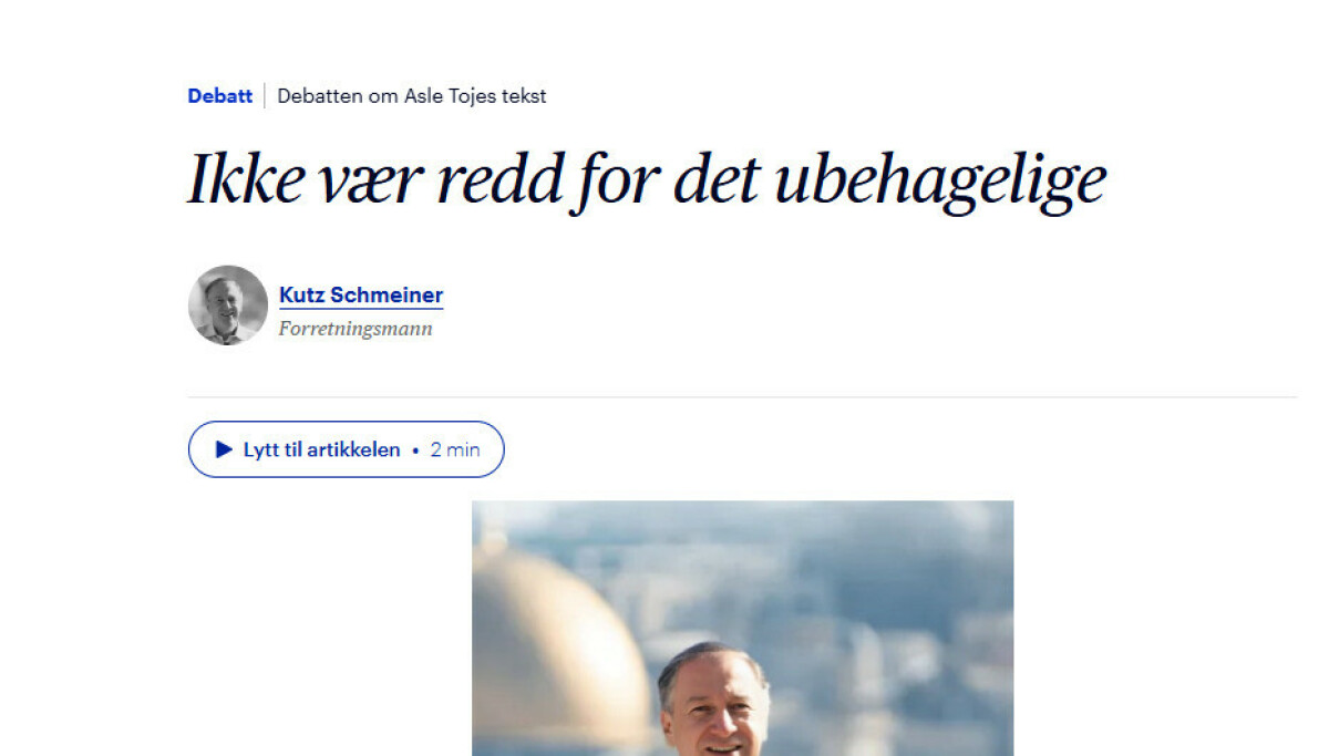 Avpubliserer debattinnlegg: - Vi har blitt lurt - Dagbladet