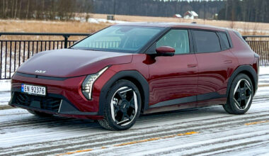 Test av Kia EV4: Imponerer i norsk vintertest