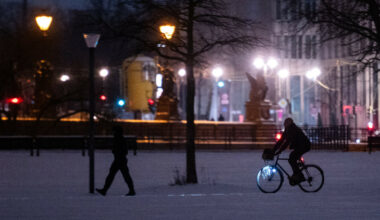 Vinterstormen Goretti herjer i Europa