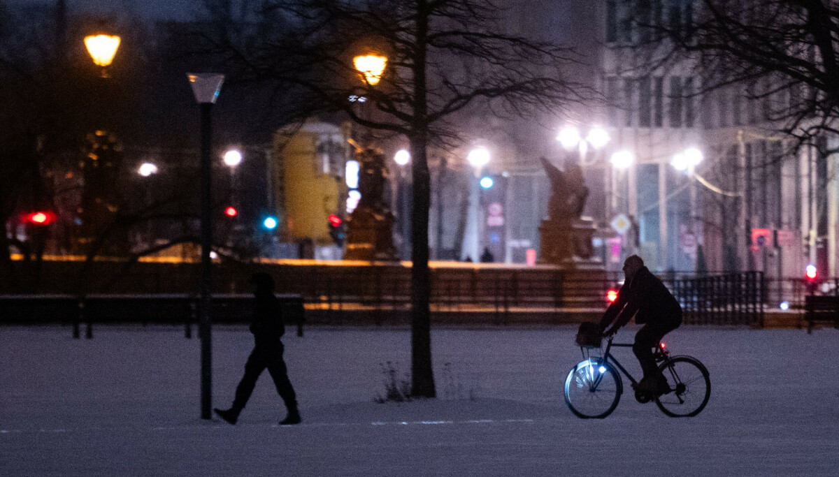 Vinterstormen Goretti herjer i Europa