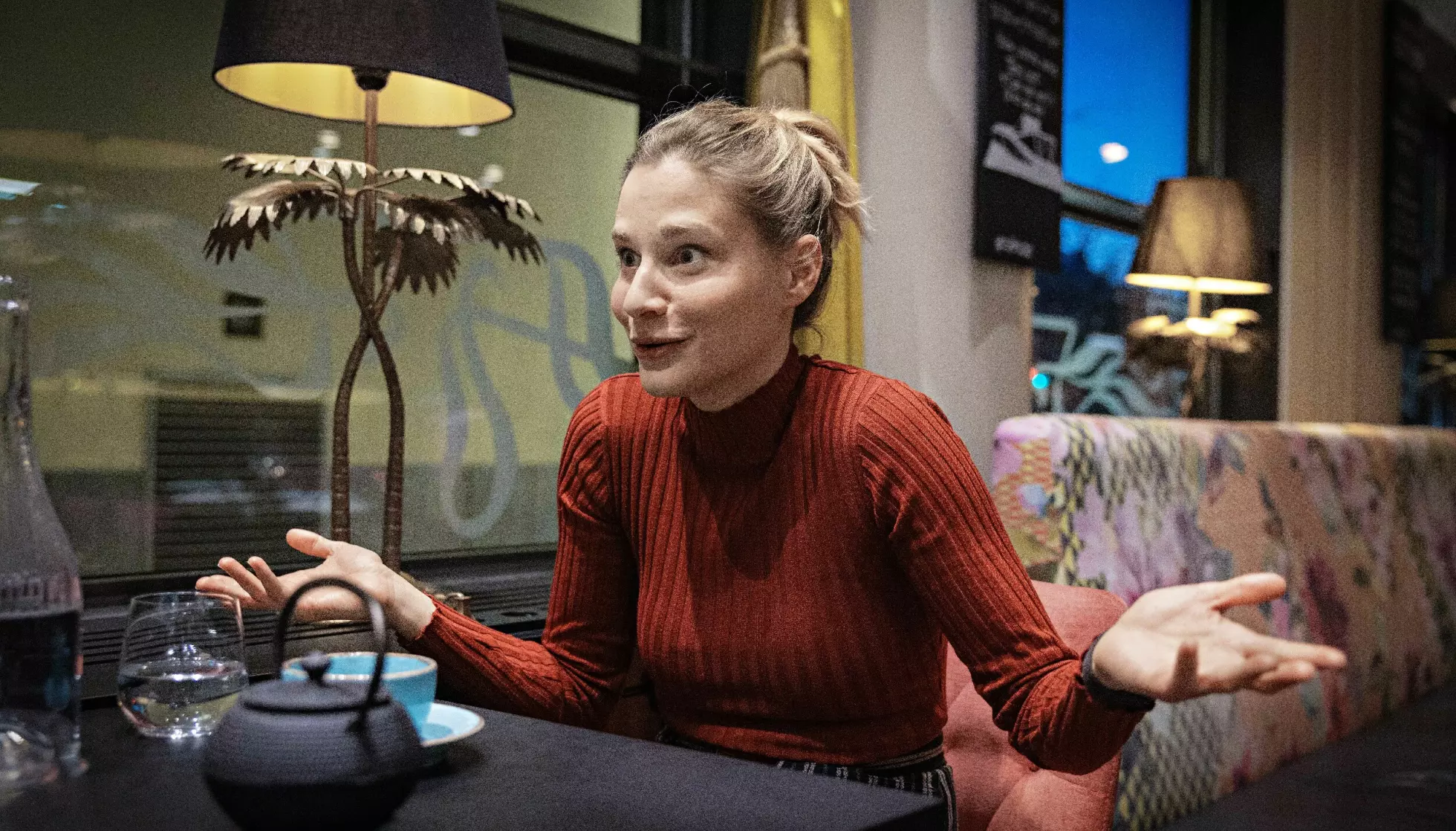 I NORGE: Giulia Enders er for tida på bokturné verden over. Hennes nye bok kom ut i Tyskland i september. Foto: Jørn H. Moen / Dagbladet