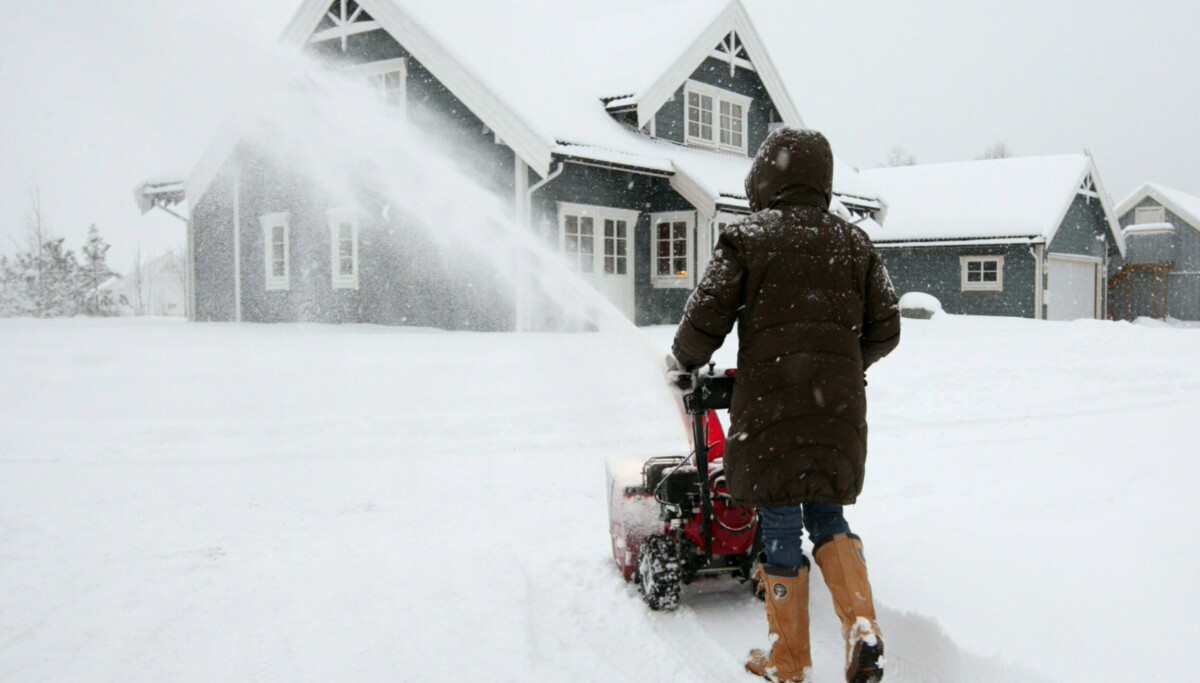 Dette har du lov til når du rydder snø
