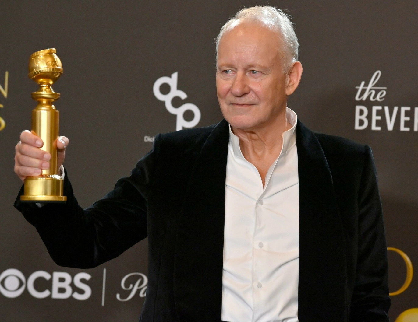 VINNER: Stellan Skarsgård kan juble etter årets Golden Globe-utdeling. Foto: Jim Ruymen / Shutterstock / NTB