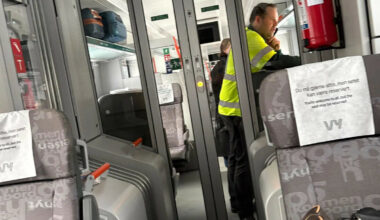 Togfast: - Begynner å bli kaldt - Dagbladet