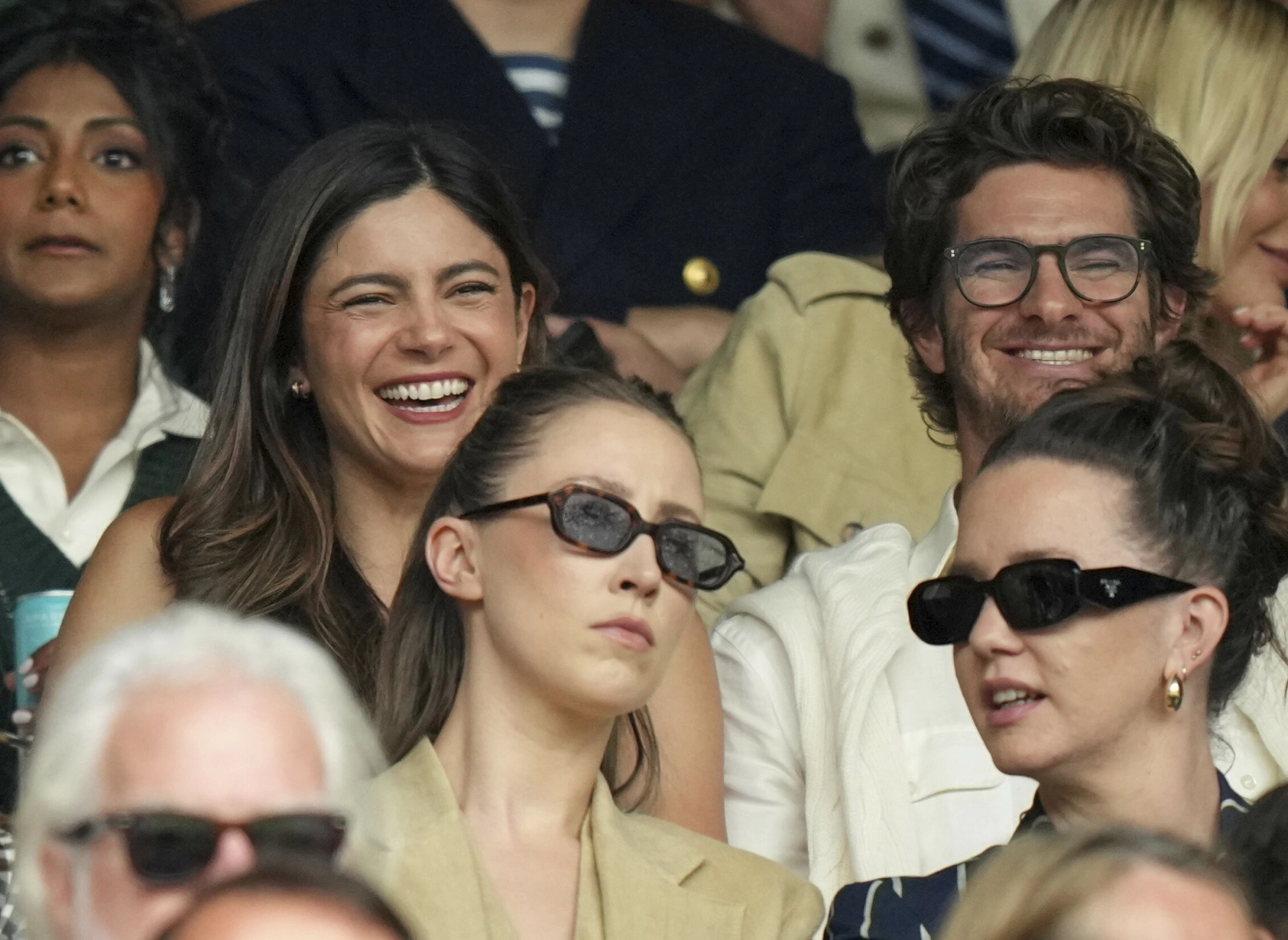 FANT TONEN: Selv om verken Monica eller Andrew har bekreftet forholdet offentlig, er det mye som tyder på at de to trives svært så godt i hverandres selskap. Foto: Alastair Grant / AP Photo / NTB