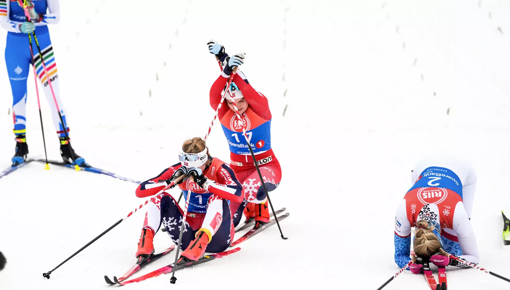 GRÅTKVALT: Milla Grosberghaugen Andreassen etter triumfen. Foto: Lise Åserud / NTB