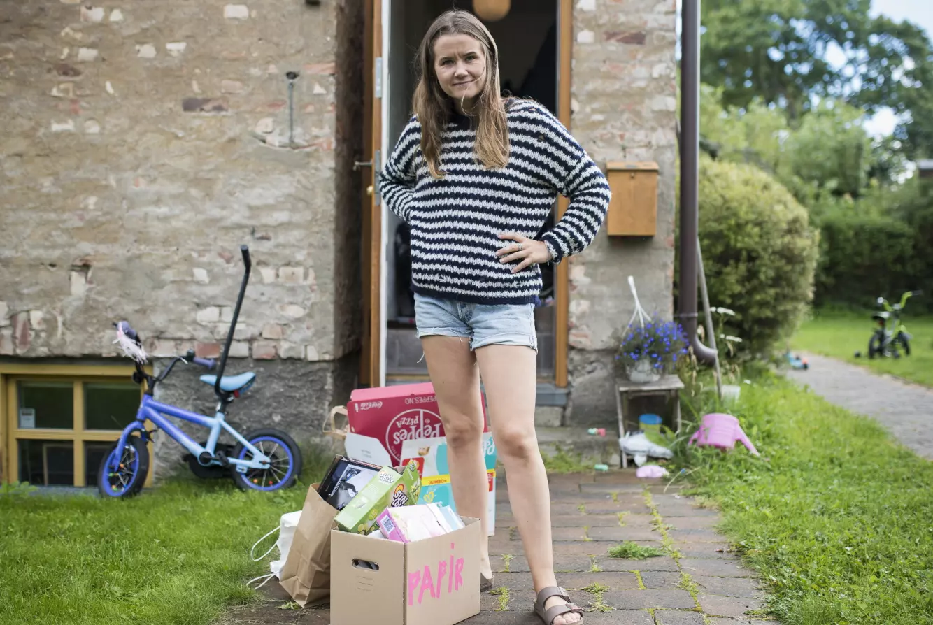 BEBOER: Live Nelvik hjemme i Lille Tøyen Hageby hvor hun har bodd en årrekke med familien. Foto: Lars Eivind Bones / Dagbladet