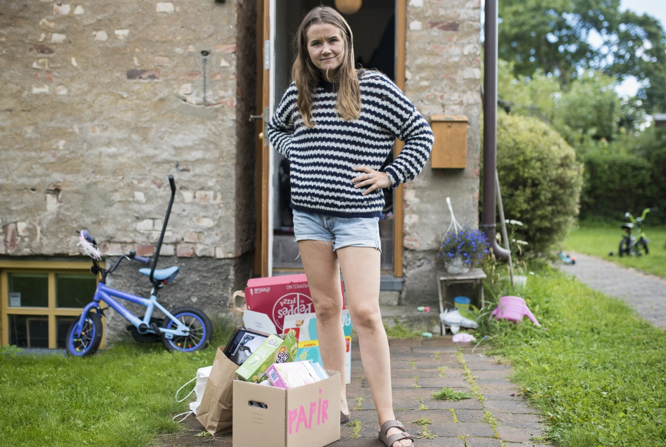 BEBOER: Live Nelvik hjemme i Lille Tøyen Hageby hvor hun har bodd en årrekke med familien. Foto: Lars Eivind Bones / Dagbladet
