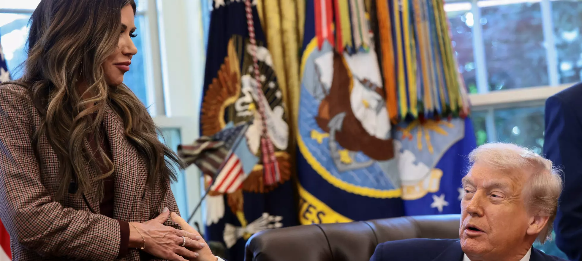 Reaksjonene hagler: Ba om Trump-møte