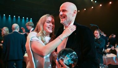 Ståle Solbakken hyller kona Anniken etter prisdrysset