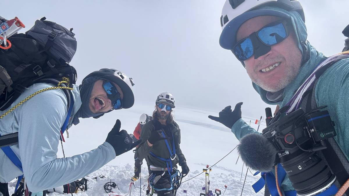 Christopher Fornebo var fotograf på NRK-serien Ekspedisjonen, verdens kaldeste fjell.