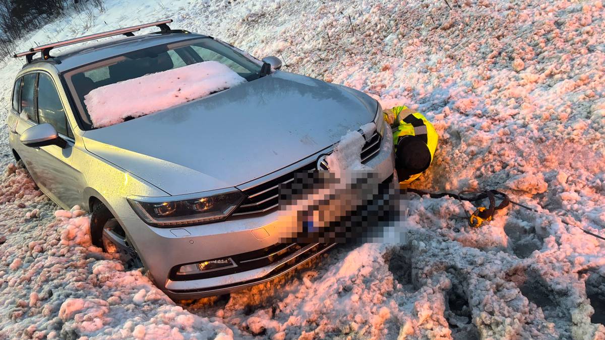 Bilberging E6 Sarpsborg