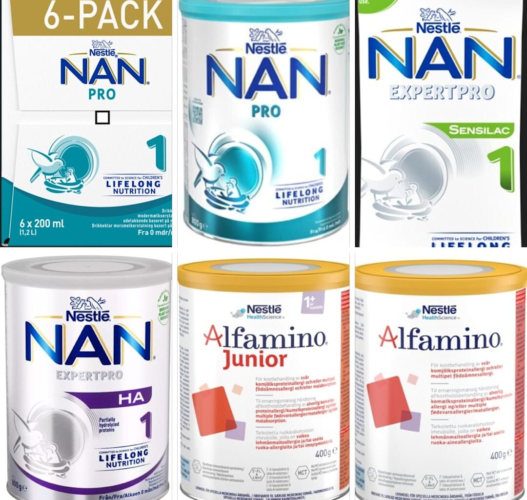 Tilbake­kaller morsmelk­erstatning etter funn av giftstoff