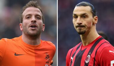 Zlatan Ibrahimovic, Rafael van der Vaart