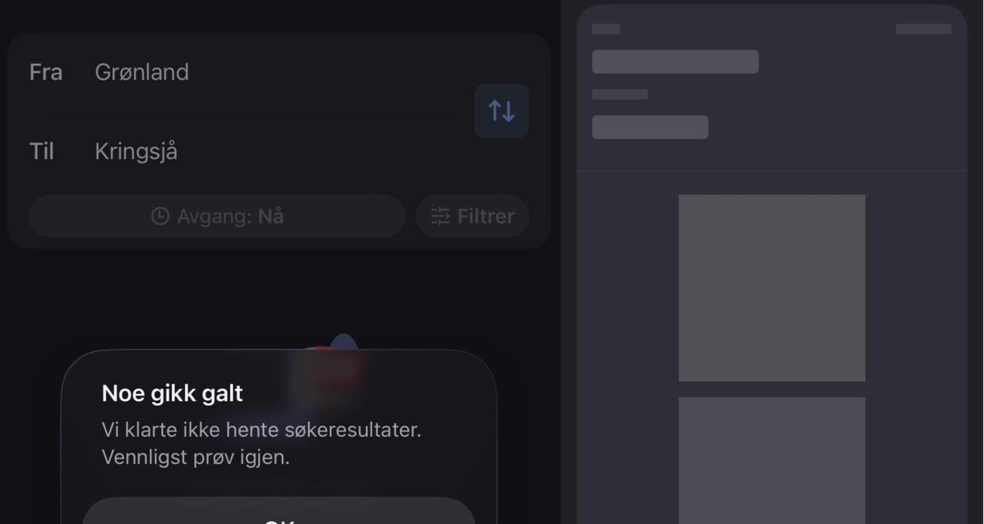 Trafikk og kollektiv, Ruter | Trøbbel med Ruter-appen