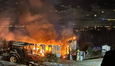 Ulykker og hendelser, Brann | Bolighus tapt i flammene