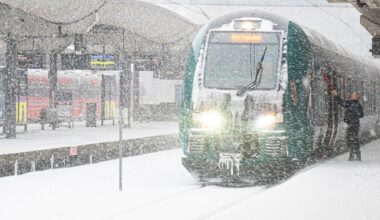 Kraftig snøfall kan føre til færre tog i morgen tidlig - Teknisk Ukeblad