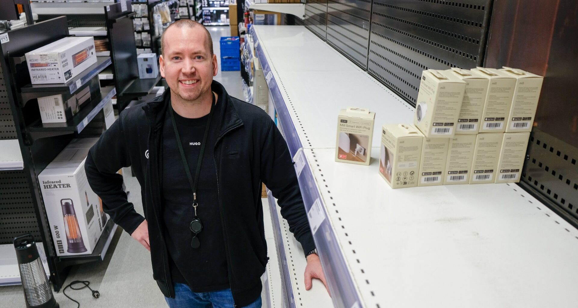 Vær, Kulde | Tomme hyller: – Så på termometeret og skjønte at det kom - Haugesunds Avis