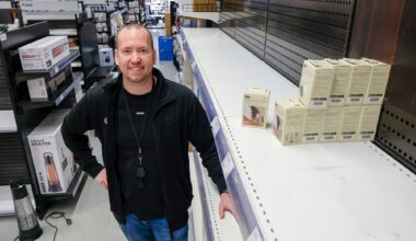 Vær, Kulde | Tomme hyller: – Så på termometeret og skjønte at det kom - Haugesunds Avis