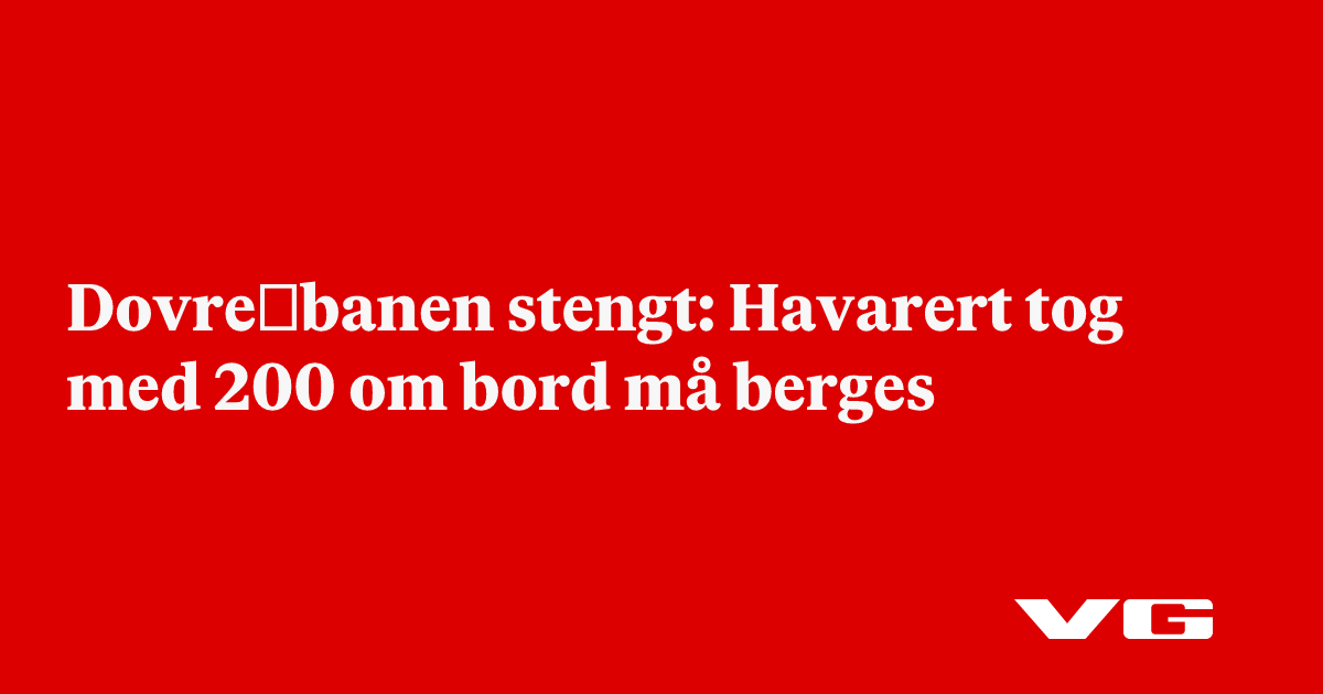 Stans på Dovrebanen