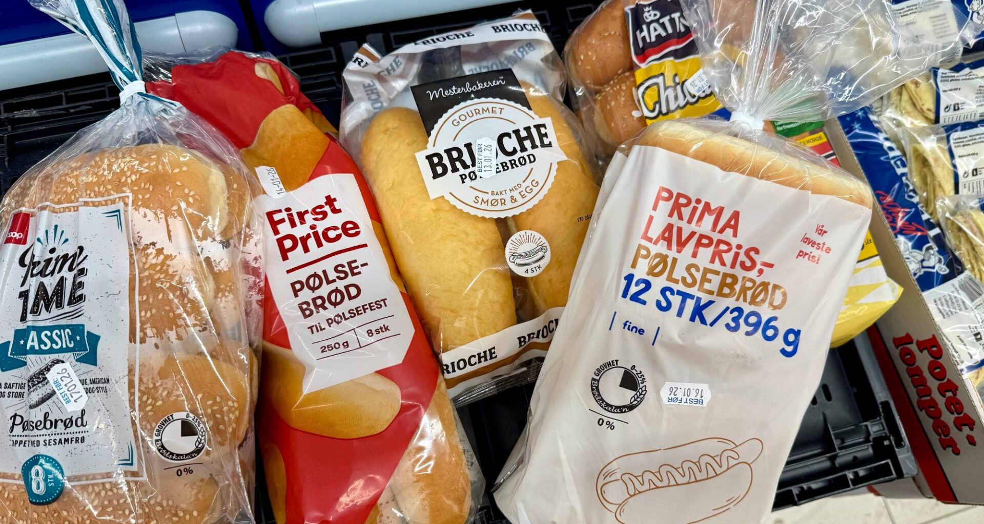 Dagligvare, Kiwi | Raser mot fryste pølsebrød hos Kiwi, Rema og Coop Extra.