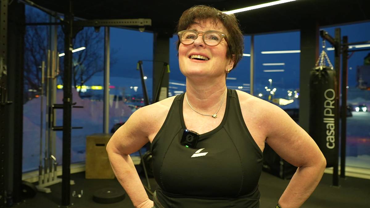 Åshild Bjørnerem trener styrke