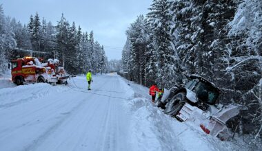 Trafikk, Vær | Havnet i grøfta
